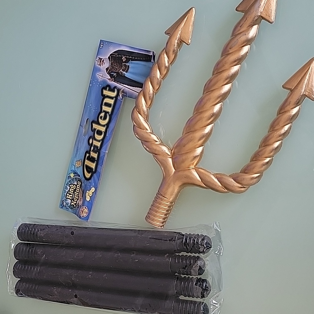 The "King Neptune Trident" is a costume accessory.